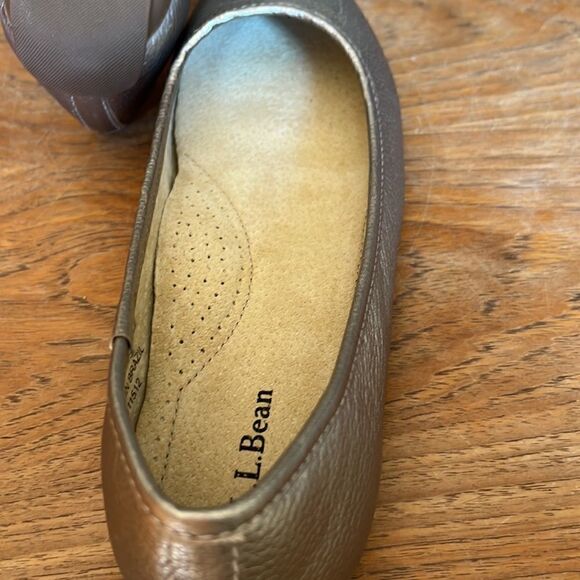 L.L. Bean Skimmer plain toe shoes 10m - Picture 7 of 8